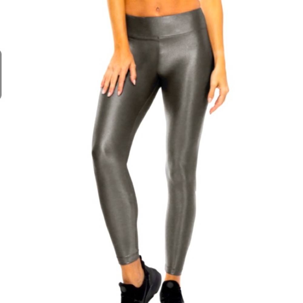 KORAL sz S NWOT lustrous legging -Silky graphite